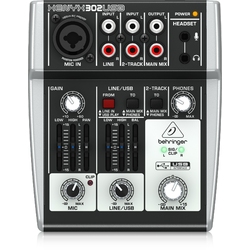 BEHRINGER XENYX 302USB - Микшер