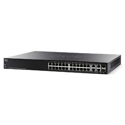 Cisco SF300-24P - Управляемый гигабитный коммутатор 3-го уровня