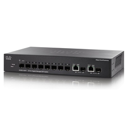 Cisco SG300-10SFP - Управляемый гигабитный коммутатор 3-го уровня