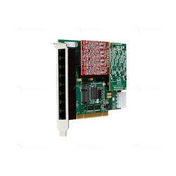 Digium A8A00F - аналоговая плата, 8 портов, эхоподавления нет, PCI