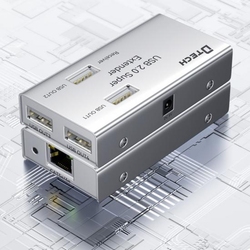 DTECH USB 2.0 Extender 4 USB Ports  - Удлинитель USB 2.0