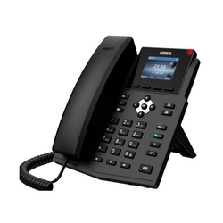 Fanvil X3SG Lite - IP-телефон, 4 линии, 2 порта LAN Gigabit, цветной дисплей, PoE