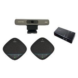 JazzTel Group 120SD OCC Hub - Комплект ВКС для малой переговорной комнаты, фиксированная камера, 120 граддусов, 4K (BYOM)