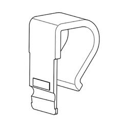 MinewTag 1 Plate clamp vertical - REE-M018 - Зажим пластинчатый (вертикальный)