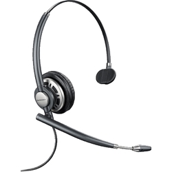 Plantronics EncorePro HW710D [78715-101] - Профессиональная цифровая гарнитура (QD 6 pin),  амбушюра из кожзаменителя, Manager Pro, шумоподавление