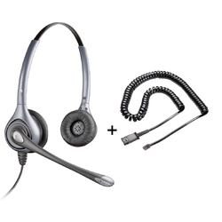 Plantronics SupraPlus NC HW261N/u10 - Телефонная гарнитура в комплекте с переходником Plantronics U10