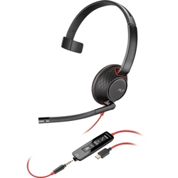 Poly Blackwire C5210 USB-C Headset +Inline Cable (Bulk) [805H4A6] - Гарнитура (Plantronics)